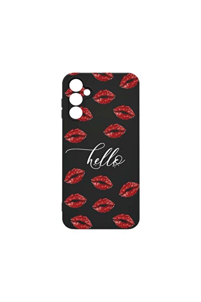 bestcase Λεπτή Θήκη Σιλικόνης 0.8MM, Συμβατή με Samsung Galaxy A14 5G, Hello ...