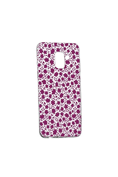 bestcase Husa Green Flowers Pattern, pentru Samsung Galaxy J6 2018, rezistent...