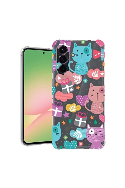 bestcase Θήκη για Samsung Galaxy A36, Αντικραδασμική 1.5MM, Χαριτωμένο Γάτα, ...