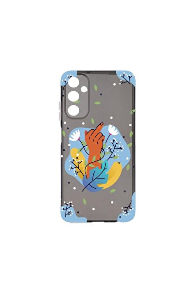 bestcase Θήκη Σιλικόνης Γραφίτη 1.5MM, Συμβατή με Samsung Galaxy A25, Flowers...