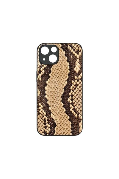 bestcase Husa MaxSafe, Συμβατό με Apple iPhone 15 Plus, Σχέδιο δέρματος φιδιο...