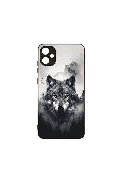 bestcase Θήκη MaxSafe, Συμβατή με Samsung Galaxy A05, Μαύρος και Λευκός Λύκος...