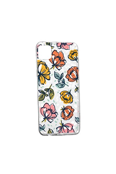 bestcase Θήκη Σιλικόνης Συμβατή με Samsung Galaxy M32, Λουλούδια - Παστέλ Χρώ...