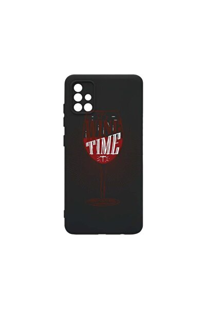bestcase Θήκη Υγρής Σιλικόνης Premium, Συμβατή με Samsung Galaxy A71, Wine Ti...