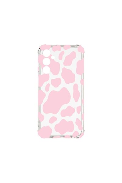 bestcase Αντικραδασμική Θήκη 1.5MM, Συμβατή με Samsung Galaxy M34, Ροζ Αγελάδ...