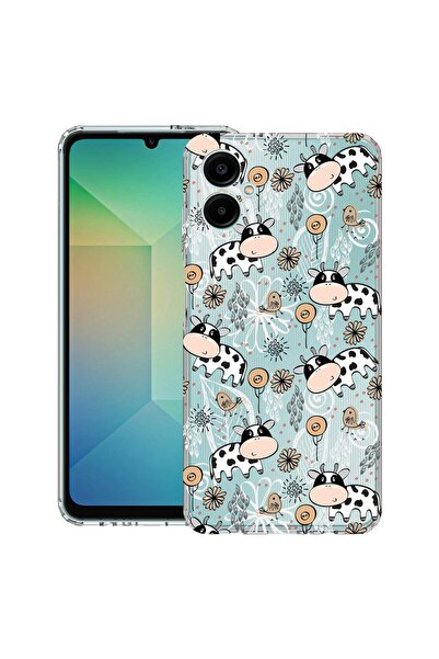 bestcase ¬Æ Husa pentru Samsung Galaxy A06 5G, Anti Shock 1.5MM, Cow Pattern,...