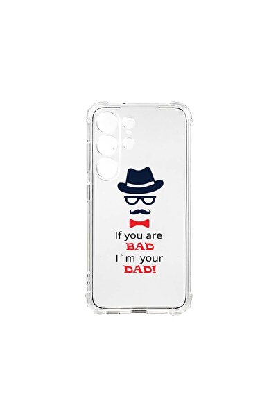 bestcase Αντικραδασμική Θήκη, Συμβατή με Samsung Galaxy S23 Ultra, Bad Dad, 1...