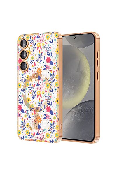 bestcase Πολυτελής Θήκη MagSafe, Συμβατή με Samsung Galaxy A55, Χαρούμενα Λου...