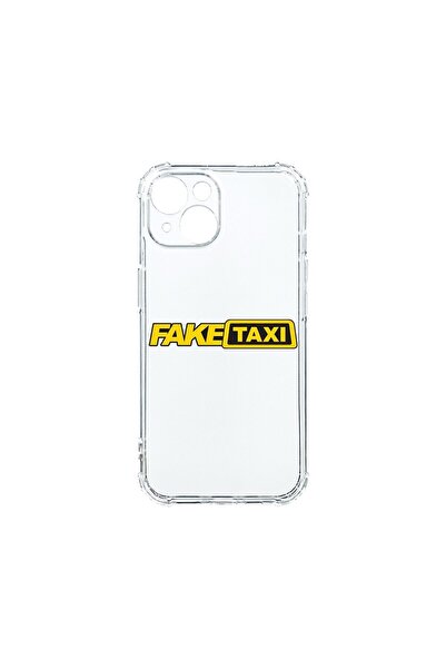 bestcase Husa Anti Shock 1.5MM, compatibilă cu Apple iPhone 15, Fake Taxi, Te...