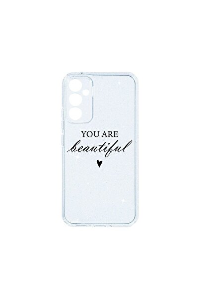 bestcase Θήκη Crystal Glitter 2MM, Συμβατή με Samsung Galaxy A15 5G, Είσαι Όμ...
