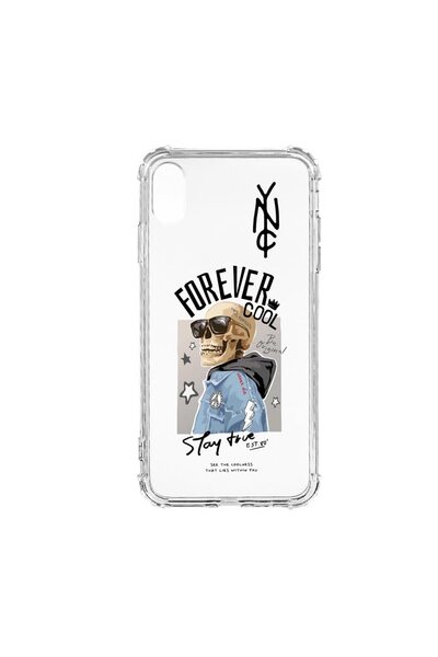 bestcase Αντικραδασμική Θήκη Σιλικόνης, Συμβατή με Apple iPhone XR, Σχέδιο Σκ...
