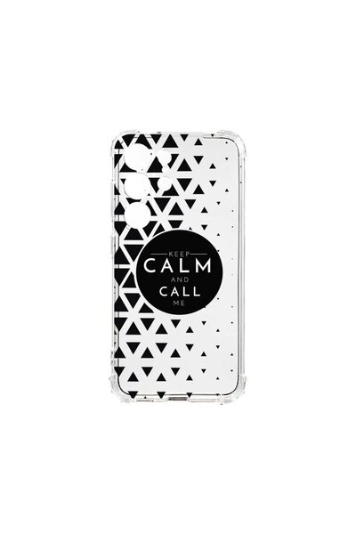 bestcase Αντικραδασμική Θήκη, Συμβατή με Samsung Galaxy S23 Ultra, Keep Calm,...