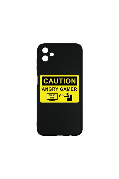 bestcase Λεπτή Θήκη Σιλικόνης 0.8MM, Συμβατή με Samsung Galaxy F14, Angry Gam...