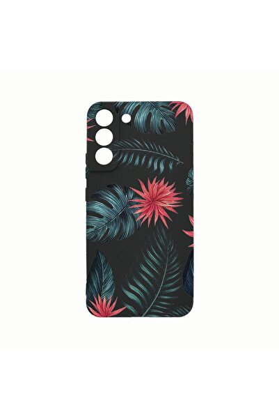bestcase Θήκη Σιλικόνης, Συμβατή με Samsung Galaxy S21, Λουλούδια Bopical, Αν...