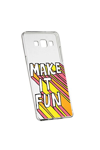 bestcase Προστατευτική θήκη με μήνυμα  "Make It Fun ", για Samsung Galaxy J3 ...