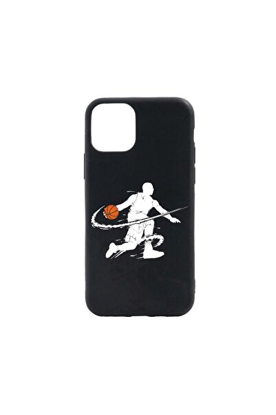 bestcase Θήκη σιλικόνης συμβατή με Apple iPhone 13 Mini, PBasketball, με υφασ...