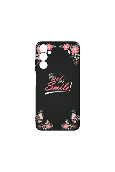 bestcase Θήκη Σιλικόνης Premium, Συμβατή με Samsung Galaxy M34, Make Me Smile...