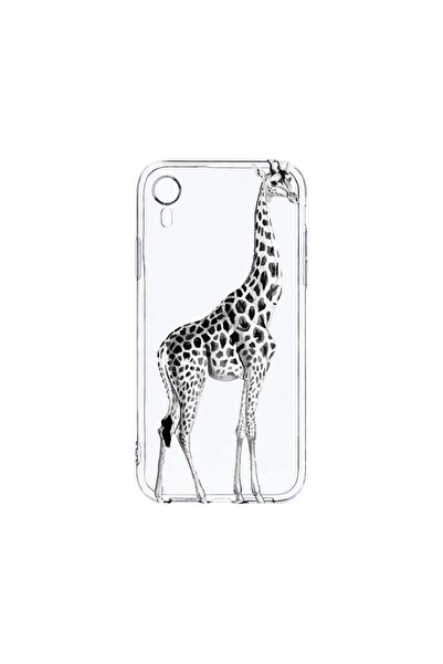 bestcase Διαφανής Θήκη Σιλικόνης 2MM, Συμβατή με Apple iPhone XR, Καμηλοπάρδα...