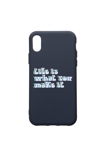 bestcase Θήκη Σιλικόνης Premium Συμβατή με Samsung Galaxy A01, Life is..., με...