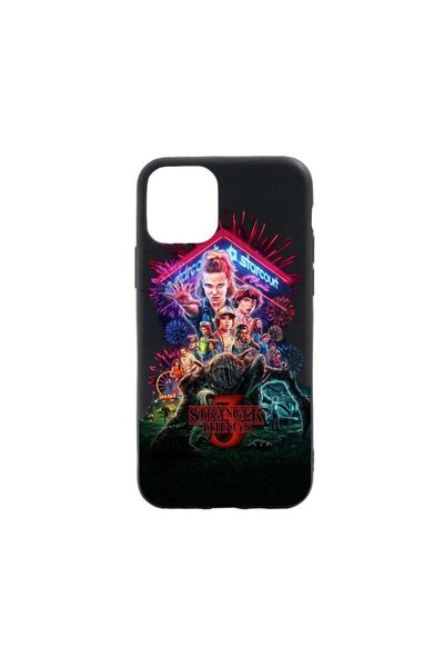 bestcase Θήκη Σιλικόνης Stranger Things, συμβατή με Apple iPhone 13 Mini, με ...
