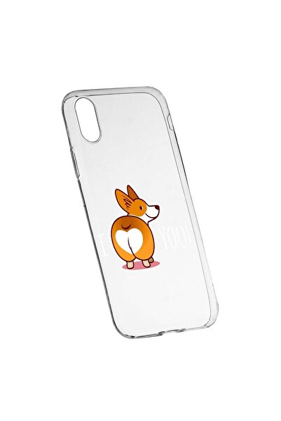 bestcase Προστατευτική θήκη με χαριτωμένο σκυλάκι Emoji, για Apple iPhone XS ...