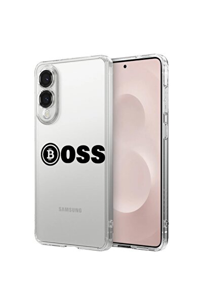 bestcase Θήκη για Samsung Galaxy S25 Edge, Αντικραδασμική 1.5MM, Bitcoin Boss...