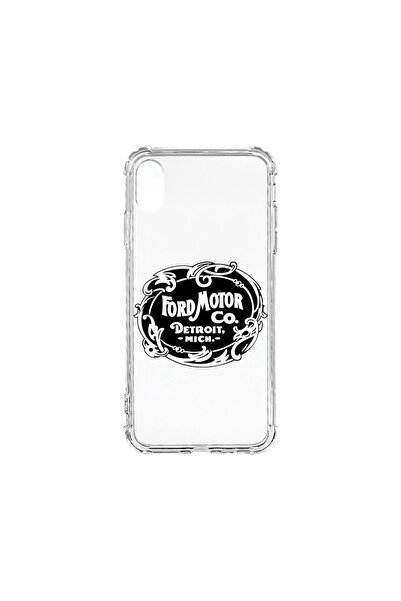 bestcase Husa Anti Shock 1.5MM, compatibilă cu Apple iPhone XR, Logo Ford Cla...