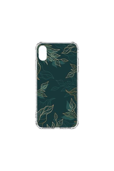 bestcase Husa Αντικραδασμική 1.5MM, συμβατή με Apple iPhone XR, Πράσινα Φτερά...