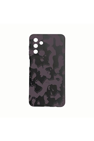 bestcase Θήκη Σιλικόνης, Συμβατή με Samsung Galaxy A04s, Γκρι Καμουφλάζ, Ανθε...