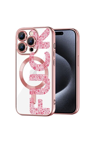 bestcase Πολυτελής Θήκη MagSafe, Συμβατή με Apple iPhone 13 Pro, Φλοράλ Σχέδι...