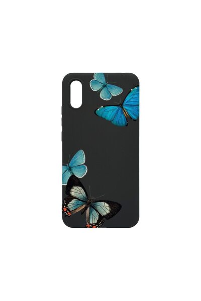 bestcase Λεπτή Θήκη Σιλικόνης 0.8MM, Συμβατή με Apple iPhone X, Όμορφες Μπλε ...
