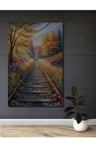 Teona Ahşap Φθινοπωρινό Ξύλινο Διακοσμητικό Τραπέζι για Σπίτι, Είσοδο, Χώρο Ε...