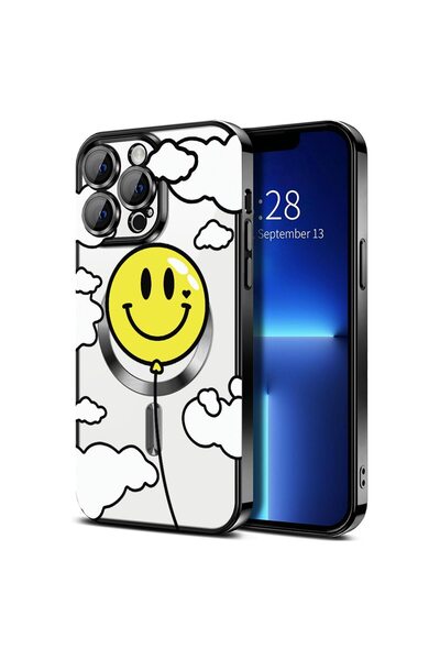 bestcase Πολυτελής Θήκη MagSafe, Συμβατή με Apple iPhone 14 Pro, Κίτρινο Μπαλ...