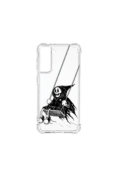 bestcase Αντικραδασμική Θήκη 1.5MM, Συμβατή με Samsung Galaxy S22, Death Swin...