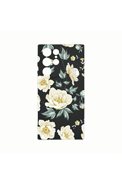 bestcase Θήκη Σιλικόνης, Συμβατή με Samsung Galaxy S22 Ultra, Λουλούδια, Ανθε...