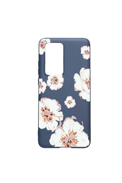 bestcase Husa Silicon Flowers, Pastel colors, compatibila cu Samsung Galaxy A...