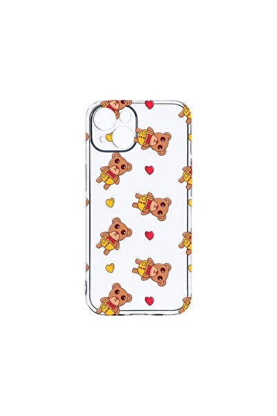 bestcase Θήκη Διαφανής Σιλικόνη 2MM, Συμβατή με Apple iPhone 14, Σχέδιο Αρκου...