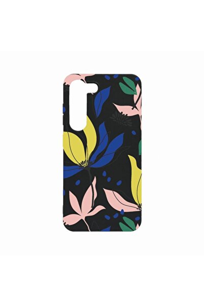 bestcase Θήκη, Συμβατή με Samsung Galaxy S23 Plus, Σχέδιο με λουλούδια, Ανθεκ...