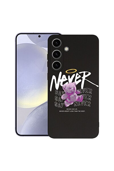 bestcase Θήκη για Samsung Galaxy S25, Premium Λεπτή Σιλικόνη 1.2MM, Αρκουδάκι...