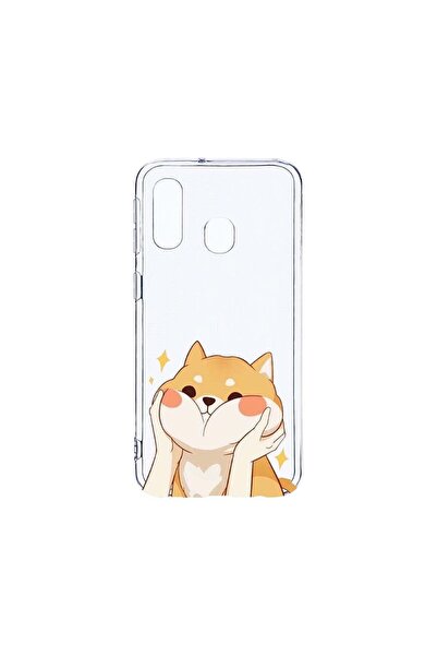 bestcase Διαφανής Θήκη Σιλικόνης 2MM, Συμβατή με Samsung Galaxy A40, Emoji - ...