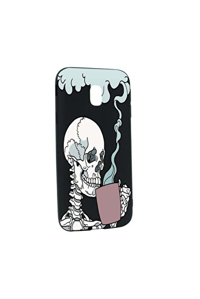 bestcase Thinking Skull protective case for Samsung Galaxy J7 2018, wear-resi...