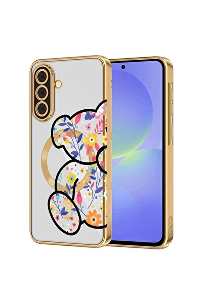 bestcase Πολυτελής Θήκη MagSafe, Συμβατή με Samsung Galaxy S24 Plus, Αρκουδάκ...