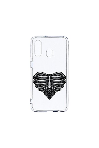 bestcase Διαφανής Θήκη Σιλικόνης 2MM, Συμβατή με Samsung Galaxy A40, Σχέδιο Κ...