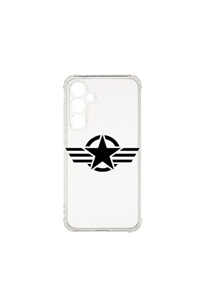 bestcase Калъф за Samsung Galaxy A16, Удароустойчив 1.5ММ, Звезда на американ...