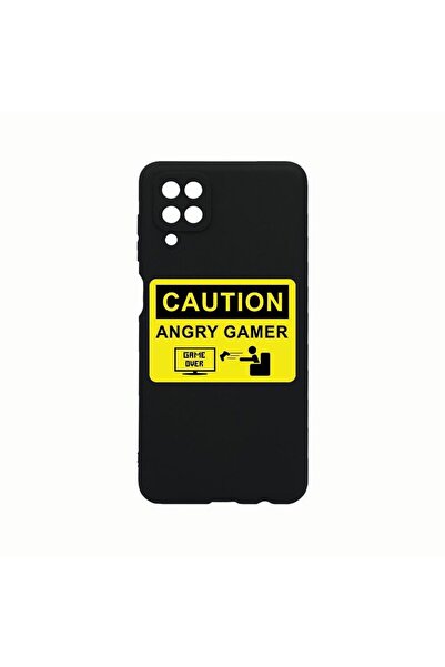 bestcase Θήκη Σιλικόνης, Συμβατή με Samsung Galaxy A12, Angry Gamer, Ανθεκτικ...