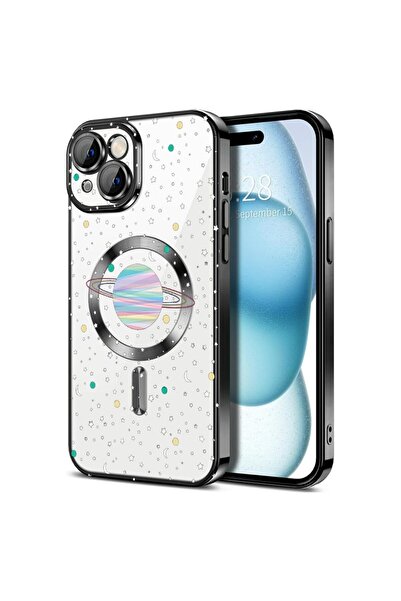 bestcase Πολυτελής Θήκη MagSafe, Συμβατή με Apple iPhone 14 Plus, Πλανήτες κα...