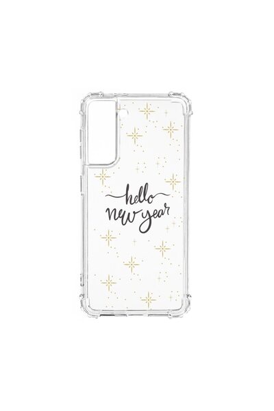 bestcase Αντικραδασμική θήκη συμβατή με Samsung Galaxy S21 Plus, Καλή Πρωτοχρ...