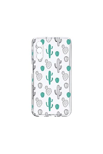 bestcase Διαφανής Θήκη Σιλικόνης 2MM, Συμβατή με Samsung Galaxy A04s, Κάκτος,...