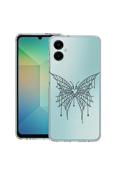 bestcase Θήκη για Samsung Galaxy A06 5G, Αντικραδασμική 1.5MM, Πεταλούδα, Προ...