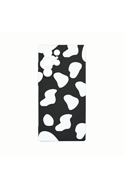 bestcase Θήκη σιλικόνης, Συμβατή με Samsung Galaxy S22 Ultra, Μαύρη Αγελάδα, ...
